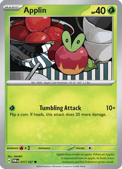 Applin - 017/167 (17) [SV06: Twilight Masquerade] - Deck Out Gaming