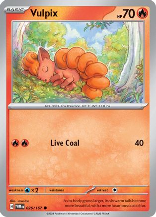 Vulpix (26) [SV06: Twilight Masquerade] - Deck Out Gaming