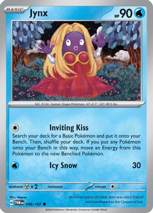 Jynx (46) [SV06: Twilight Masquerade] Reverse Holofoil - Deck Out Gaming