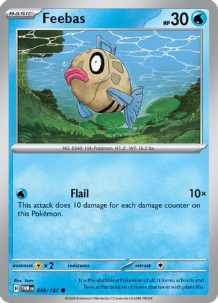 Feebas (49) [SV06: Twilight Masquerade] Reverse Holofoil - Deck Out Gaming