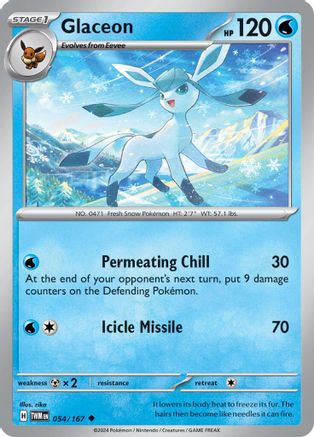 Glaceon (54) [SV06: Twilight Masquerade] - Deck Out Gaming