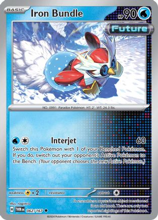 Iron Bundle (62) [SV06: Twilight Masquerade] Reverse Holofoil - Deck Out Gaming