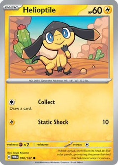 Helioptile (70) [SV06: Twilight Masquerade] Reverse Holofoil - Deck Out Gaming