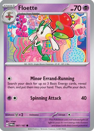 Floette (87) [SV06: Twilight Masquerade] Reverse Holofoil - Deck Out Gaming