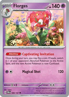 Florges (88) [SV06: Twilight Masquerade] - Deck Out Gaming