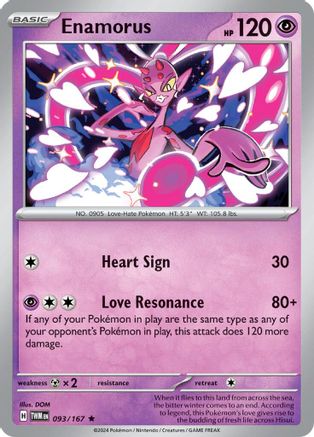 Enamorus - 093/167 (93) [SV06: Twilight Masquerade] Holofoil - Deck Out Gaming