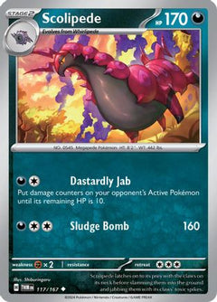 Scolipede (117) [SV06: Twilight Masquerade] - Deck Out Gaming