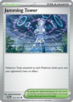 Jamming Tower (153) [SV06: Twilight Masquerade] Reverse Holofoil - Deck Out Gaming