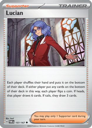 Lucian - 157/167 (157) [SV06: Twilight Masquerade] Reverse Holofoil - Deck Out Gaming