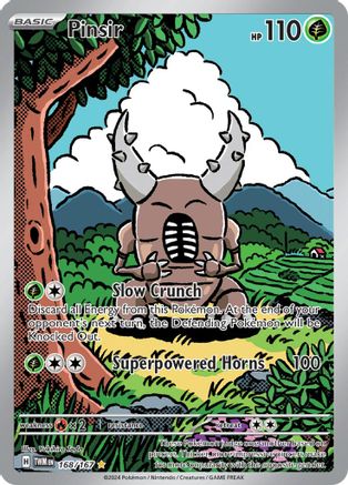 Pinsir - 168/167 (168) [SV06: Twilight Masquerade] Holofoil - Deck Out Gaming