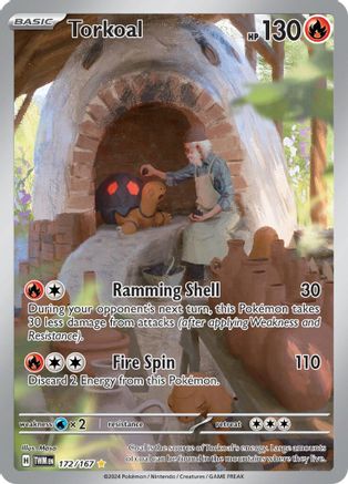 Torkoal - 172/167 (172) [SV06: Twilight Masquerade] Holofoil - Deck Out Gaming