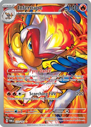 Infernape (173) [SV06: Twilight Masquerade] Holofoil - Deck Out Gaming