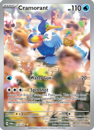 Cramorant - 176/167 (176) [SV06: Twilight Masquerade] Holofoil - Deck Out Gaming