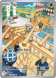 Timburr - 183/167 (183) [SV06: Twilight Masquerade] Holofoil - Deck Out Gaming