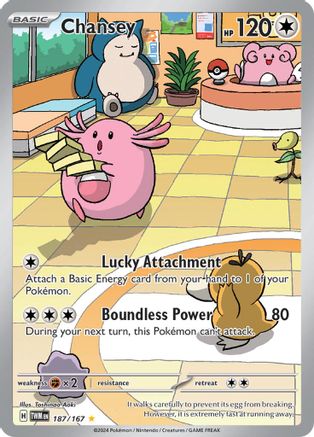 Chansey (187) [SV06: Twilight Masquerade] Holofoil - Deck Out Gaming