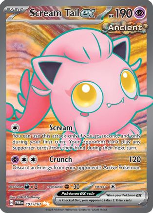 Scream Tail ex - 197/167 (197) [SV06: Twilight Masquerade] Holofoil - Deck Out Gaming