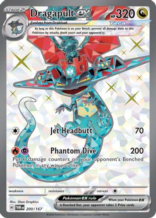 Dragapult ex - 200/167 (200) [SV06: Twilight Masquerade] Holofoil - Deck Out Gaming