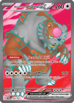 Bloodmoon Ursaluna ex - 202/167 (202) [SV06: Twilight Masquerade] Holofoil - Deck Out Gaming