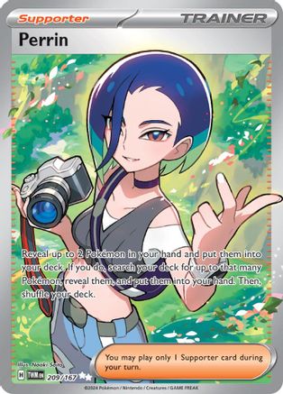 Perrin - 209/167 (209) [SV06: Twilight Masquerade] Holofoil - Deck Out Gaming
