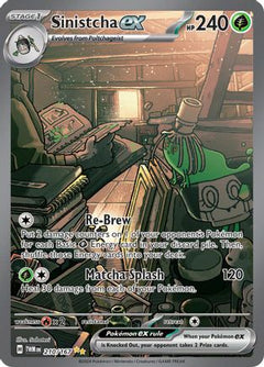 Sinistcha ex - 210/167 (210) [SV06: Twilight Masquerade] Holofoil - Deck Out Gaming