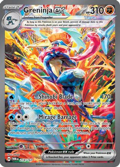 Greninja ex - 214/167 (214) [SV06: Twilight Masquerade] Holofoil - Deck Out Gaming