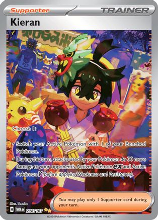 Kieran - 218/167 (218) [SV06: Twilight Masquerade] Holofoil - Deck Out Gaming