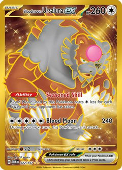 Bloodmoon Ursaluna ex - 222/167 (222) [SV06: Twilight Masquerade] Holofoil - Deck Out Gaming
