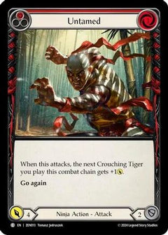 Untamed (Red) (ZEN013) [Blitz Deck: Part the Mistveil - Zen] - Deck Out Gaming