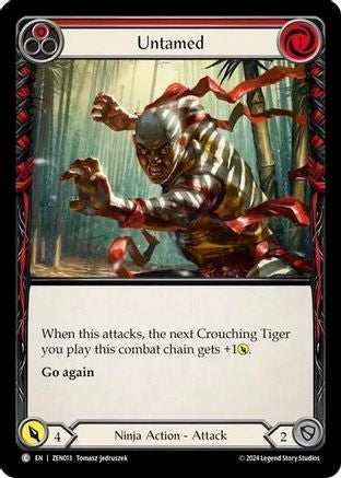 Untamed (Red) (ZEN013) [Blitz Deck: Part the Mistveil - Zen] - Deck Out Gaming