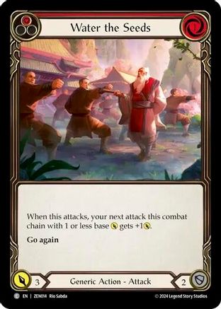 Water the Seeds (Red) (ZEN014) [Blitz Deck: Part the Mistveil - Zen] - Deck Out Gaming