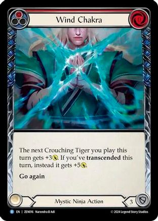 Wind Chakra (ZEN016) [Blitz Deck: Part the Mistveil - Zen] - Deck Out Gaming