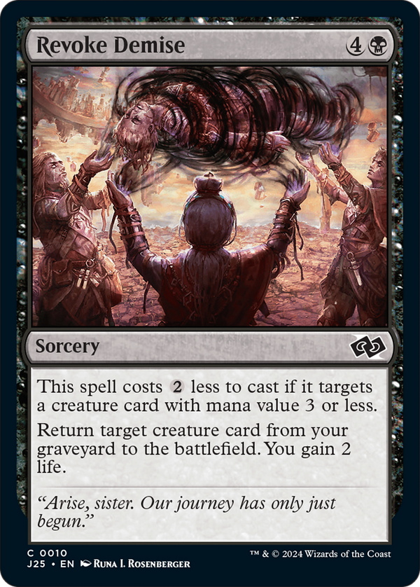 Revoke Demise (10) [Foundations Jumpstart] - Deck Out Gaming