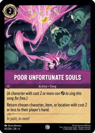 Poor Unfortunate Souls (60/204) [Ursulas Return] - Deck Out Gaming