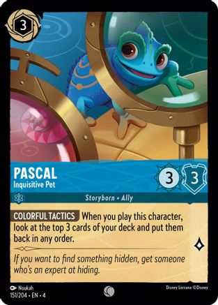 Pascal - Inquisitive Pet (151/204) [Ursulas Return] - Deck Out Gaming