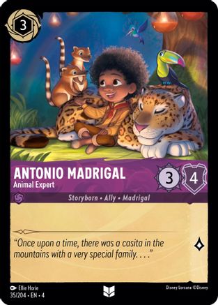 Antonio Madrigal - Animal Expert (35/204) [Ursulas Return] - Deck Out Gaming