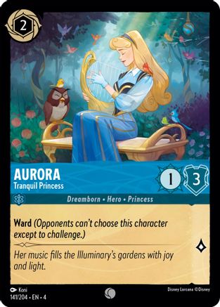 Aurora - Tranquil Princess (141/204) [Ursulas Return] - Deck Out Gaming