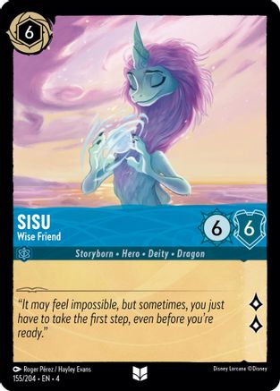 Sisu - Wise Friend (155/204) [Ursulas Return] - Deck Out Gaming