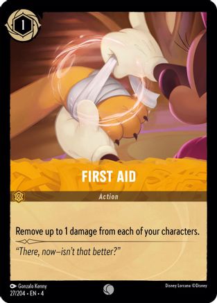 First Aid (27/204) [Ursulas Return] - Deck Out Gaming