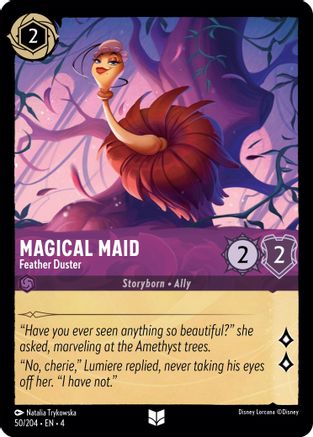 Magical Maid - Feather Duster (50/204) [Ursulas Return] Cold Foil - Deck Out Gaming