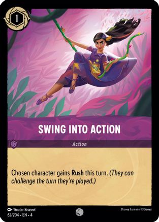 Swing into Action (62/204) [Ursulas Return] - Deck Out Gaming