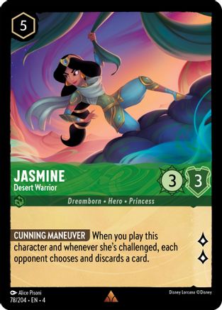 Jasmine - Desert Warrior (78/204) [Ursulas Return] - Deck Out Gaming