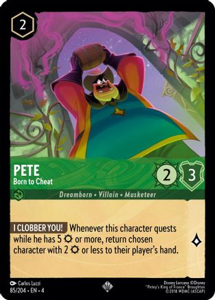 Pete - Born to Cheat (85/204) [Ursulas Return] - Deck Out Gaming