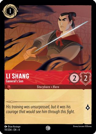 Li Shang - General's Son (111/204) [Ursulas Return] - Deck Out Gaming