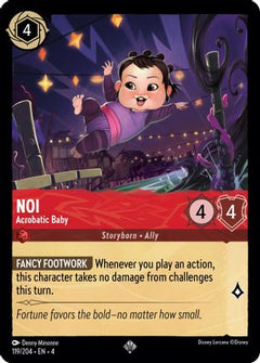 Noi - Acrobatic Baby (119/204) [Ursulas Return] - Deck Out Gaming