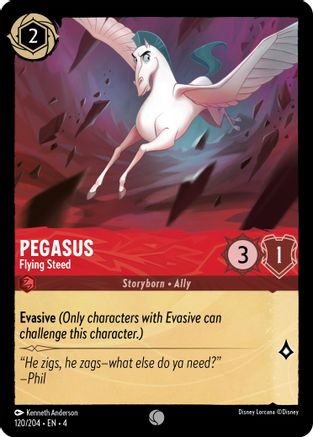 Pegasus - Flying Steed (120/204) [Ursulas Return] - Deck Out Gaming