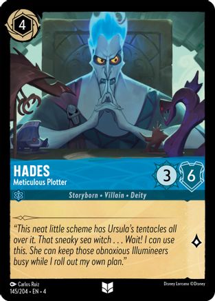 Hades - Meticulous Plotter (145/204) [Ursulas Return] - Deck Out Gaming