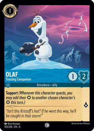 Olaf - Trusting Companion (150/204) [Ursulas Return] - Deck Out Gaming