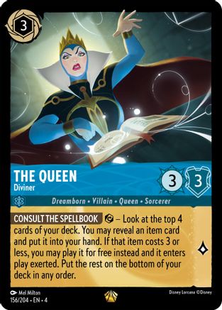 The Queen - Diviner (156/204) [Ursulas Return] - Deck Out Gaming