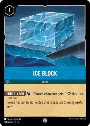 Ice Block (168/204) [Ursulas Return] - Deck Out Gaming