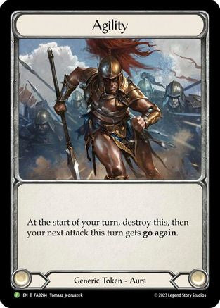 Agility - FAB204 (FAB204) [Flesh and Blood: Promo Cards] Cold Foil - Deck Out Gaming